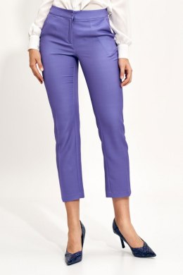 Spodnie Fioletowe spodnie chino SD70 Violet - Nife Nife