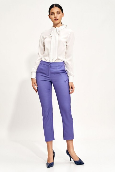 Spodnie Fioletowe spodnie chino SD70 Violet - Nife Nife Spodnie Fioletowe spodnie chino SD70 Violet - Nife Nife
