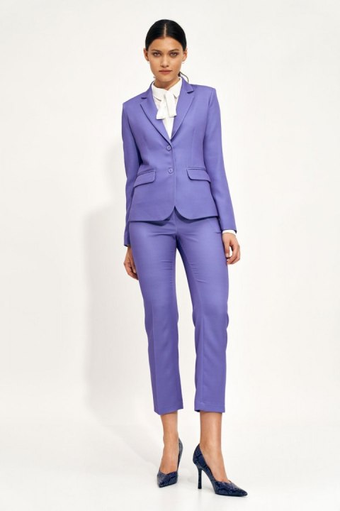 Spodnie Fioletowe spodnie chino SD70 Violet - Nife Nife Spodnie Fioletowe spodnie chino SD70 Violet - Nife Nife
