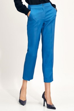 Spodnie Niebieskie spodnie chino SD70 Blue - Nife Nife