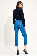 Spodnie Niebieskie spodnie chino SD70 Blue - Nife Nife