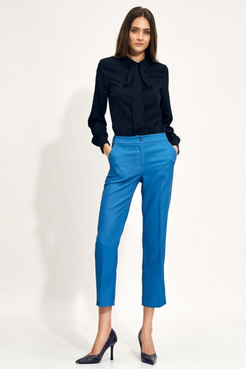 Spodnie Niebieskie spodnie chino SD70 Blue - Nife Nife Spodnie Niebieskie spodnie chino SD70 Blue - Nife Nife