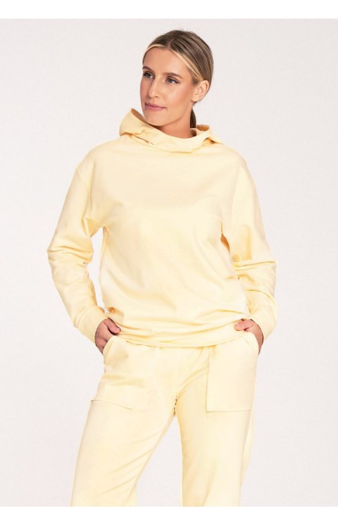 Bluza Damska Model M1034 Yellow - Figl Figl Bluza Damska Model M1034 Yellow - Figl Figl