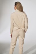 Bluza Damska Model M741 Beige - Figl Figl Bluza Damska Model M741 Beige - Figl Figl