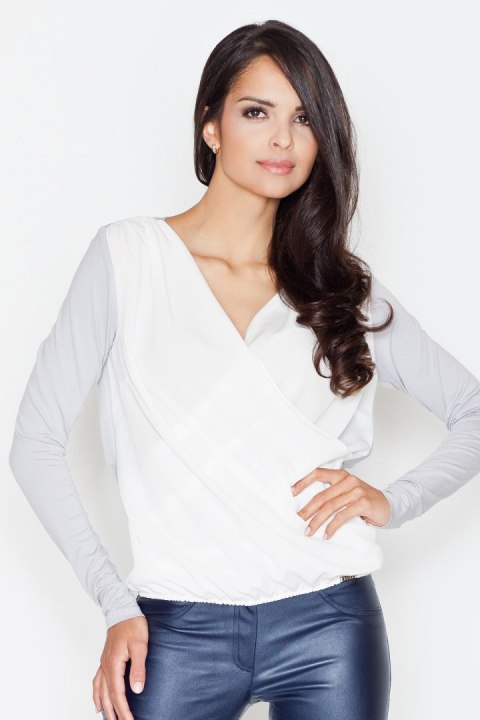 Bluzka Model 375 Dark Grey - Figl Figl