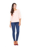 Bluzka Model M393 Pink - Figl Figl Bluzka Model M393 Pink - Figl Figl