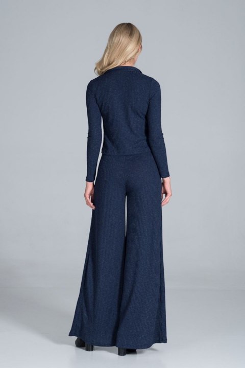 Bluzka Model M823 Navy - Figl Figl Bluzka Model M823 Navy - Figl Figl