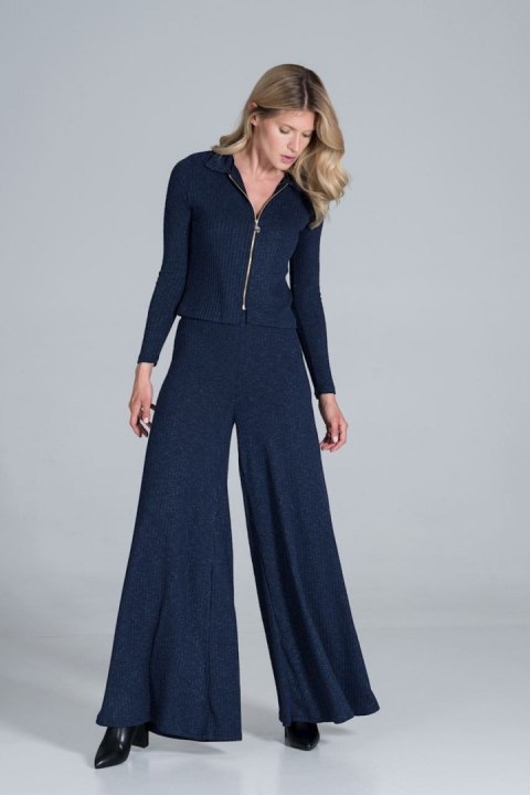 Bluzka Model M823 Navy - Figl Figl Bluzka Model M823 Navy - Figl Figl