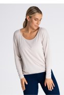 Bluzka Model M981 Beige - Figl Figl Bluzka Model M981 Beige - Figl Figl