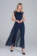 Kombinezon Damski Model M842 Navy - Figl Figl Kombinezon Damski Model M842 Navy - Figl Figl