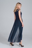 Kombinezon Damski Model M842 Navy - Figl Figl Kombinezon Damski Model M842 Navy - Figl Figl