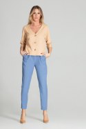 Koszula Damska Model M699 Beige - Figl Figl Koszula Damska Model M699 Beige - Figl Figl