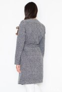 Płaszcz Damski Model M408 Grey - Figl Figl Płaszcz Damski Model M408 Grey - Figl Figl