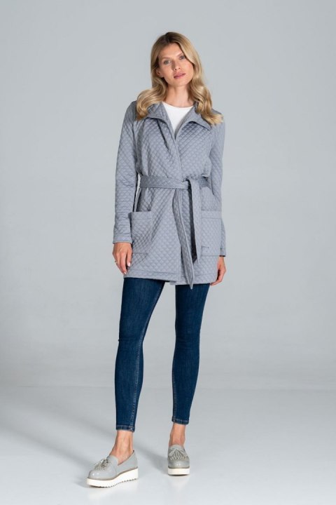 Płaszcz Model M814 Grey - Figl Figl Płaszcz Model M814 Grey - Figl Figl