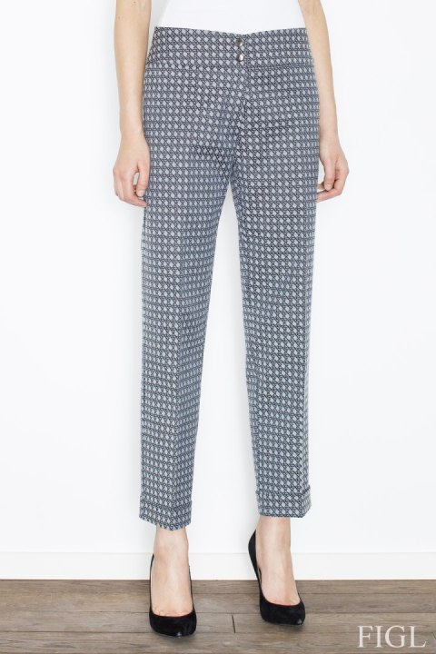 Spodnie Damskie Model M438 Grey - Figl Figl Spodnie Damskie Model M438 Grey - Figl Figl