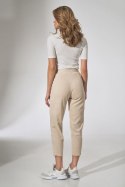 Spodnie Damskie Model M742 Beige - Figl Figl Spodnie Damskie Model M742 Beige - Figl Figl