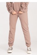 Spodnie Dresowe Model M1056 Beige - Figl Figl Spodnie Dresowe Model M1056 Beige - Figl Figl