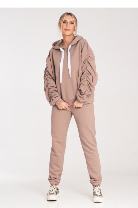 Spodnie Dresowe Model M1056 Beige - Figl Figl Spodnie Dresowe Model M1056 Beige - Figl Figl