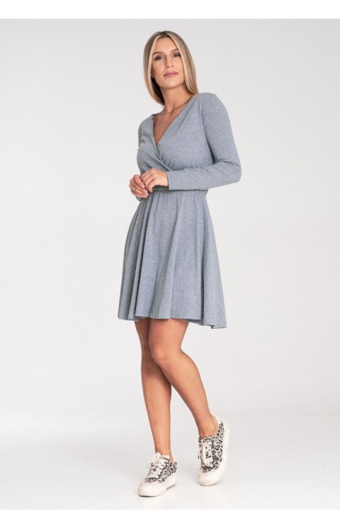 Sukienka Model M1050 Grey - Figl Figl Sukienka Model M1050 Grey - Figl Figl