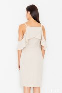 Sukienka Model M478 Beige - Figl Figl Sukienka Model M478 Beige - Figl Figl