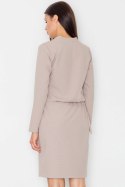 Sukienka Model M526 Beige - Figl Figl Sukienka Model M526 Beige - Figl Figl