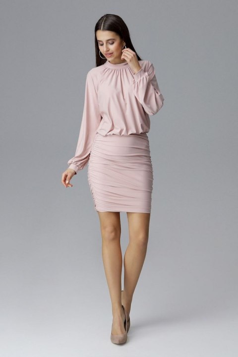 Sukienka Model M635 Pink - Figl Figl Sukienka Model M635 Pink - Figl Figl