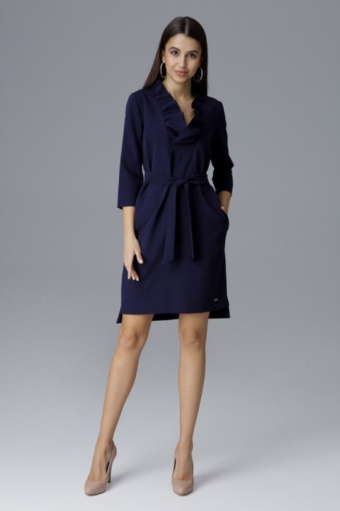 Sukienka Model M644 Navy - Figl Hurtownia odzieży on-line, moda damska, bielizna i obuwie dla kobiet - Matterhorn.pl Figl Sukienka Model M644 Navy - Figl Hurtownia odzieży on-line, moda damska, bielizna i obuwie dla kobiet - Matterhorn.pl Figl