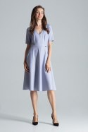 Sukienka Model M673 Grey - Figl Figl Sukienka Model M673 Grey - Figl Figl