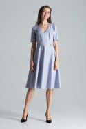 Sukienka Model M673 Grey - Figl Figl Sukienka Model M673 Grey - Figl Figl