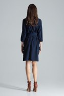Sukienka Model M680 Navy - Figl Figl Sukienka Model M680 Navy - Figl Figl