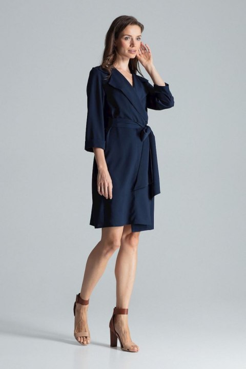 Sukienka Model M680 Navy - Figl Figl Sukienka Model M680 Navy - Figl Figl