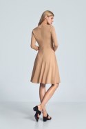 Sukienka Model M709 Beige - Figl Figl Sukienka Model M709 Beige - Figl Figl