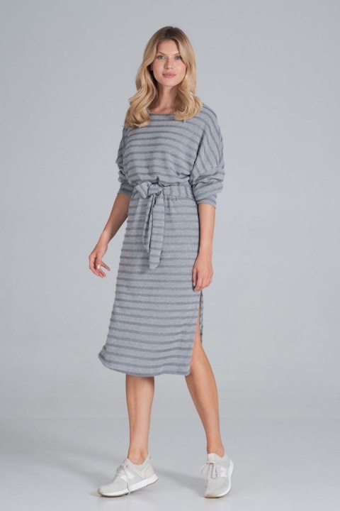 Sukienka Model M848 Grey - Figl Figl Sukienka Model M848 Grey - Figl Figl