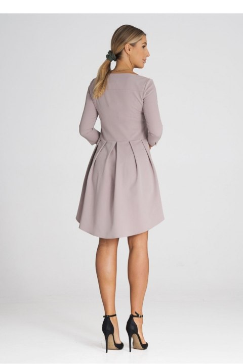 Sukienka Model M988 Beige - Figl Figl Sukienka Model M988 Beige - Figl Figl
