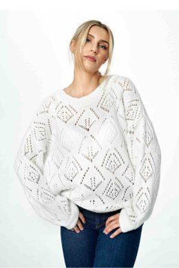 Sweter Damski Model M887 Ecru - Figl Figl
