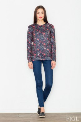 Bluza Damska Model M541 Wzór 59 Black - Figl Figl