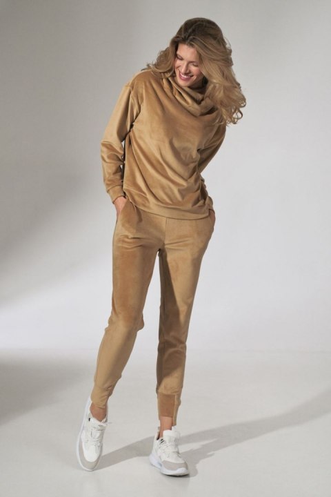 Bluza Damska Model M745 Beige - Figl Figl Bluza Damska Model M745 Beige - Figl Figl