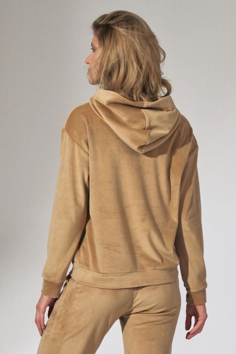 Bluza Damska Model M745 Beige - Figl Figl Bluza Damska Model M745 Beige - Figl Figl