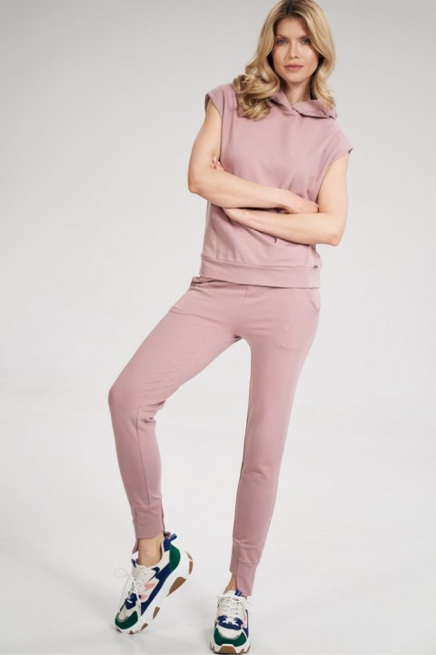 Bluza Damska Model M802 Dark Pink - Figl Figl Bluza Damska Model M802 Dark Pink - Figl Figl