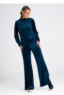 Bluza Damska Model M967 Morski - Figl Figl Bluza Damska Model M967 Morski - Figl Figl