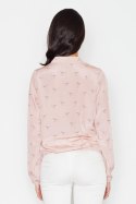 Bluzka Model 371 Pink - Figl Figl Bluzka Model 371 Pink - Figl Figl