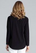 Bluzka Model M663 Black - Figl Figl Bluzka Model M663 Black - Figl Figl