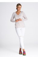 Bluzka Model M980 Beige - Figl Figl