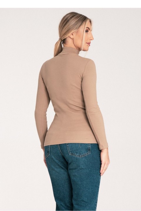 Golf Damski Model M1058 Beige - Figl Figl Golf Damski Model M1058 Beige - Figl Figl
