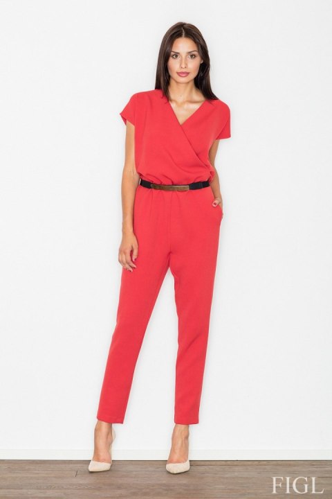 Kombinezon Damski Model M397 Red - Figl Figl Kombinezon Damski Model M397 Red - Figl Figl