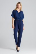 Kombinezon Damski Model M684 Navy - Figl Figl Kombinezon Damski Model M684 Navy - Figl Figl