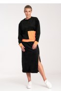 Spódnica Komplet Model M1036 Black - Figl Figl Spódnica Komplet Model M1036 Black - Figl Figl