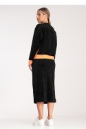Spódnica Komplet Model M1036 Black - Figl Figl Spódnica Komplet Model M1036 Black - Figl Figl