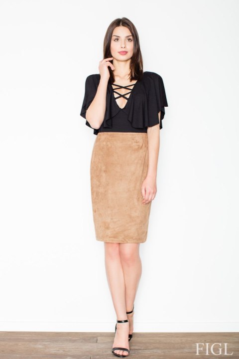 Spódnica Model M460 Brown - Figl Figl Spódnica Model M460 Brown - Figl Figl