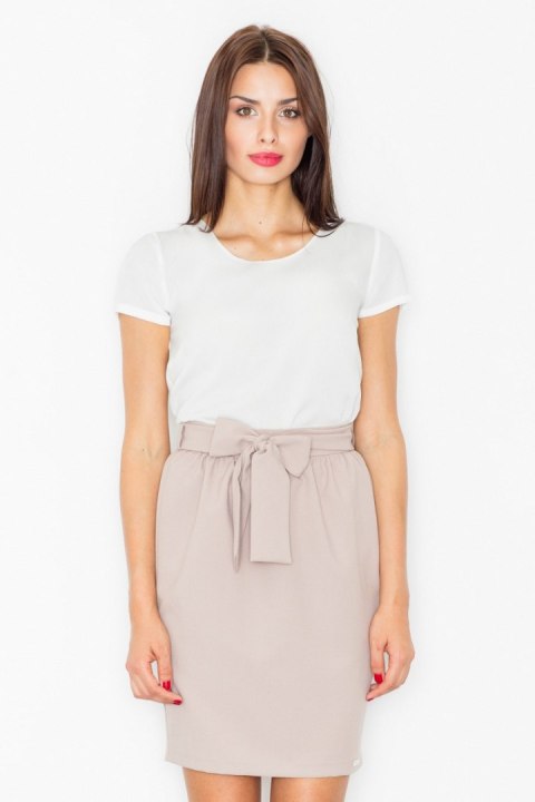 Spódnica Model M524 Beige - Figl Figl